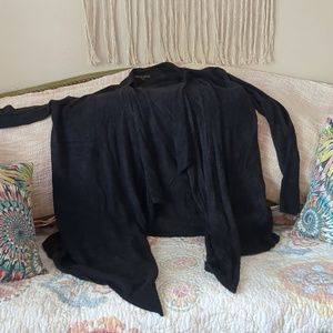 Barefoot Dreams black sweater 2x